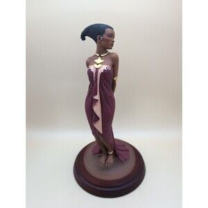 Thomas Blackshear Ebony Visions "Evening Rose" Figurine #37130 - As Is- Missing*